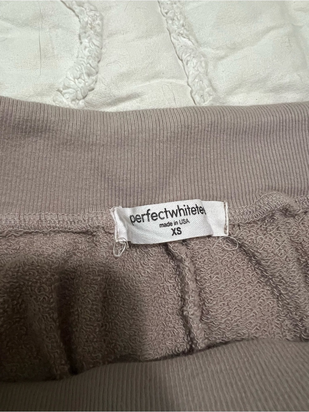 perfectwhitetee Freddie French Terry Jogger:XS - Picture 6 of 8